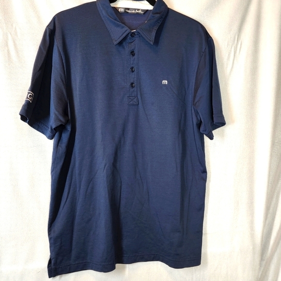 Travis Mathew navy polo - Picture 1 of 8